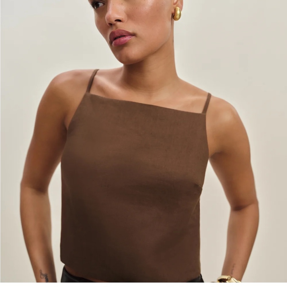 Reformation linen top NWT
